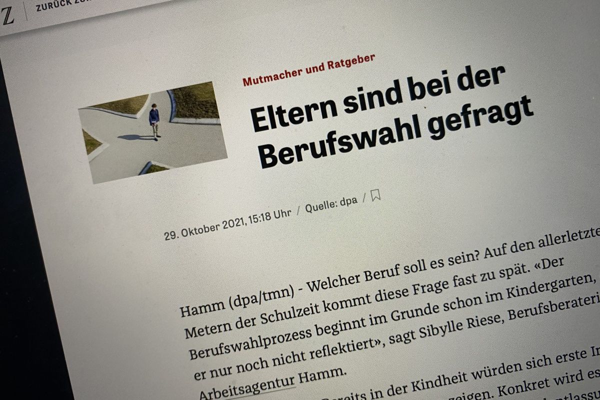 Zeitungsausschnitt